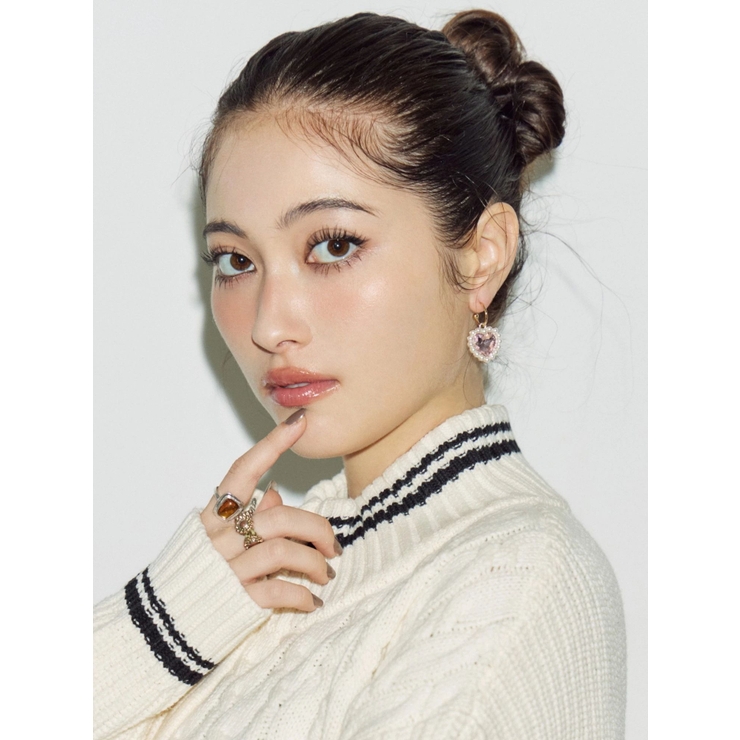 PEARL STONE MOTIFピアス | EVRIS | 詳細画像7 