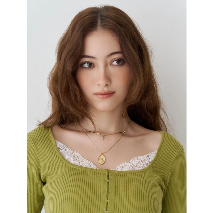 COIN CHARM MOTIF 2連 ネックレス | EVRIS | 詳細画像3 