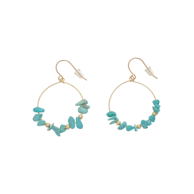 STONE HOOP ピアス | EVRIS | 詳細画像6 