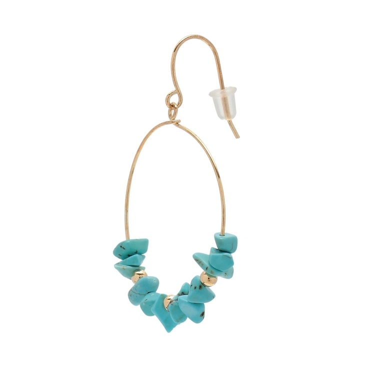 STONE HOOP ピアス | EVRIS | 詳細画像7 