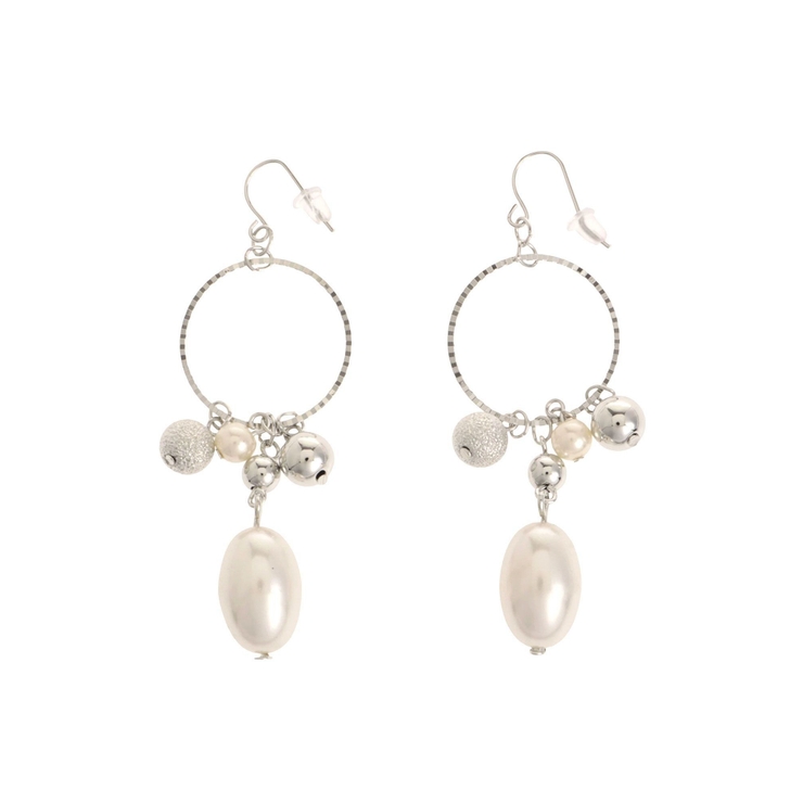 シルバー | PEARL MOTIF ピアス | EVRIS