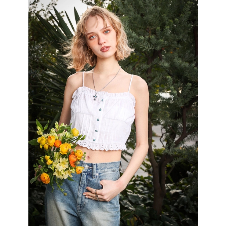 MARBLE CROSS MOTIF ネックレス | EVRIS | 詳細画像10 