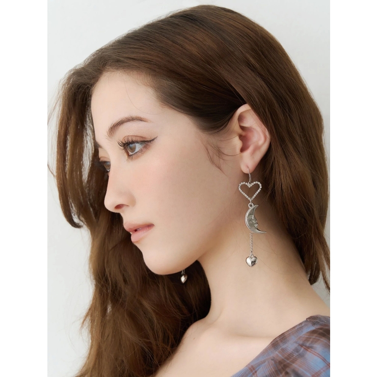 SUNNY MOTIF HEART ピアス | EVRIS | 詳細画像2 