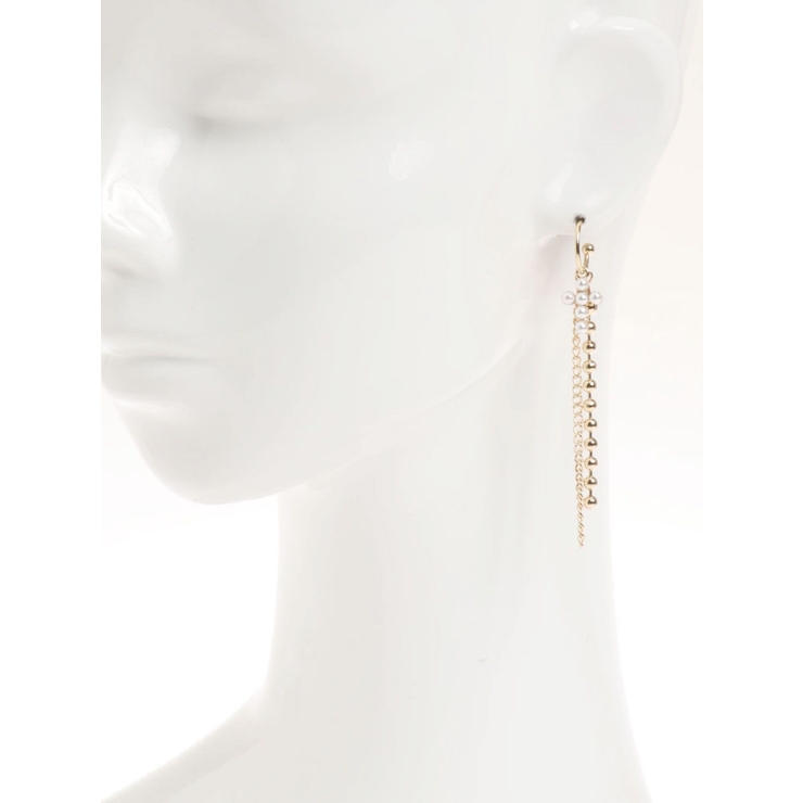 CROSS MOTIF CHAIN ピアス | EVRIS | 詳細画像8 