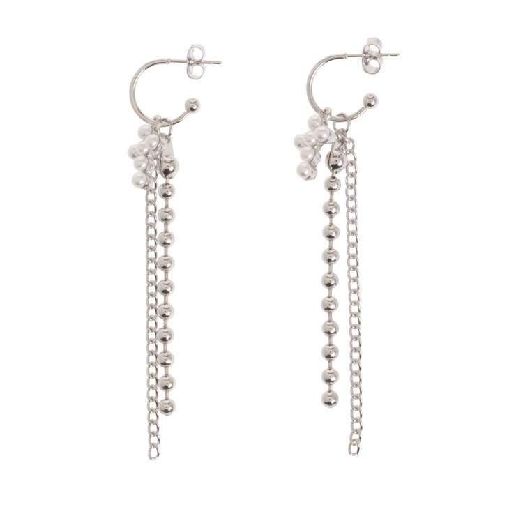 CROSS MOTIF CHAIN ピアス | EVRIS | 詳細画像9 
