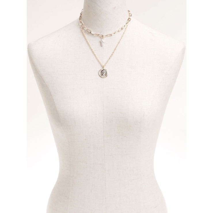 PEARL CROSS MOTIF ネックレス | EVRIS | 詳細画像8 