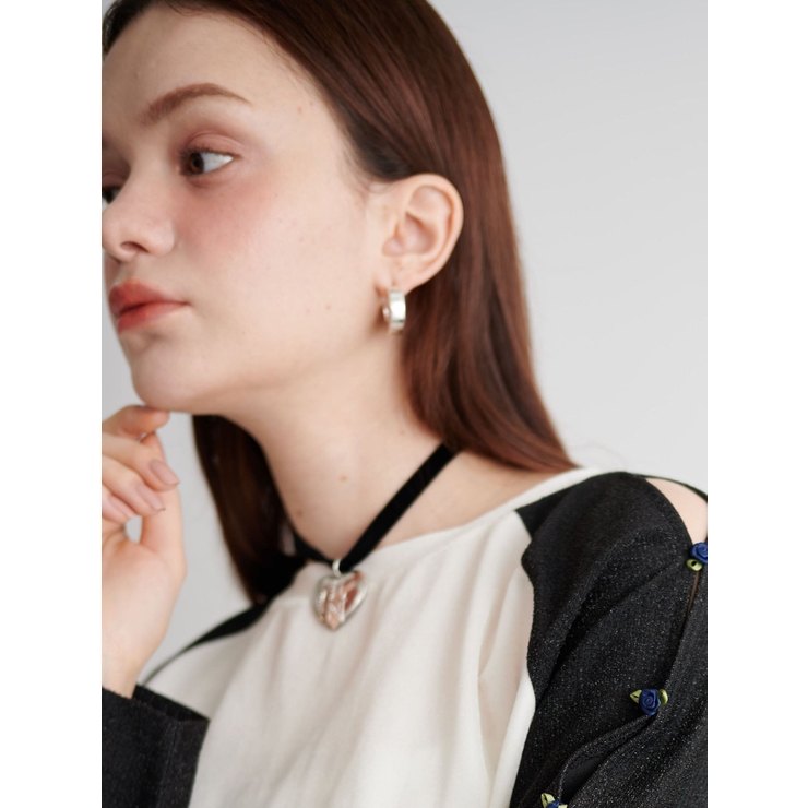 HEART CHOKER/ハートチョーカー[品番：MKSW0058929]｜CALNAMUR