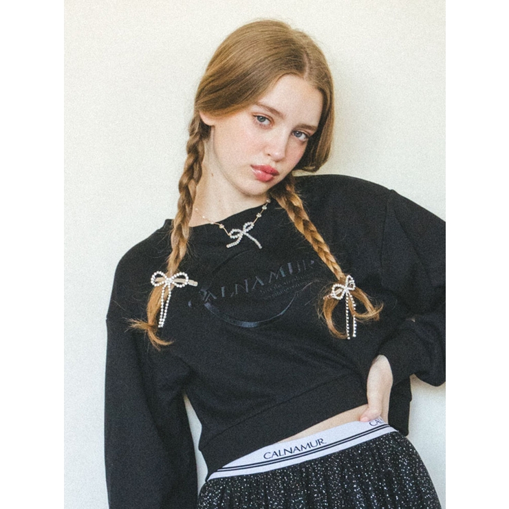 PEARL BIJOU RIBBON PIN/パールビジューリボンピン[品番 PEARL BIJOU RIBBON PIN/パールビジューリボンピン[品番