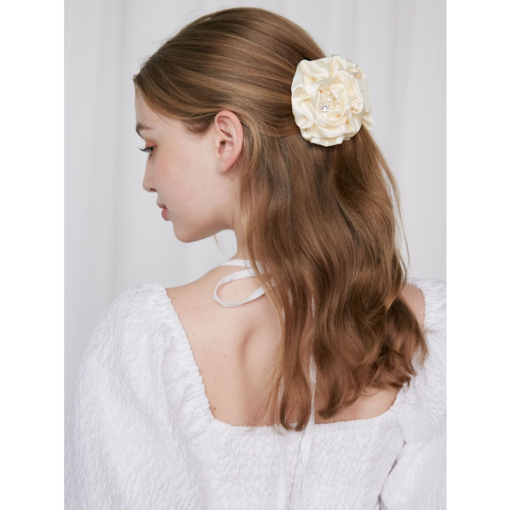 ROSE HAIR CLIP/ローズヘアクリップ[品番：MKSW0062357