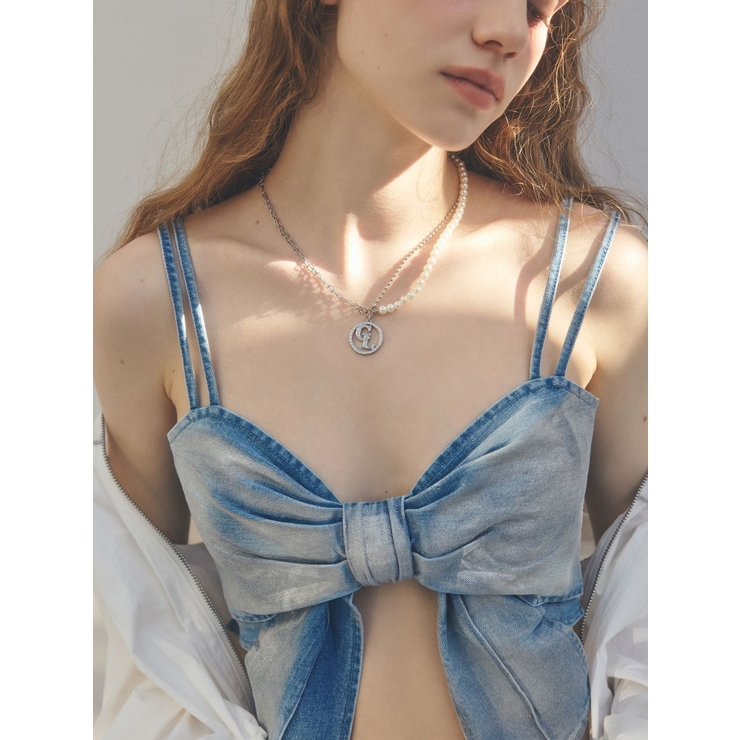 FAKE PARL×CHAIN NECKLACE | CALNAMUR | 詳細画像4 