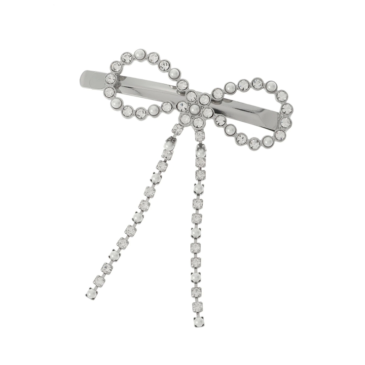 PEARL BIJOU RIBBON PIN/パールビジューリボンピン | CALNAMUR | 詳細画像7 