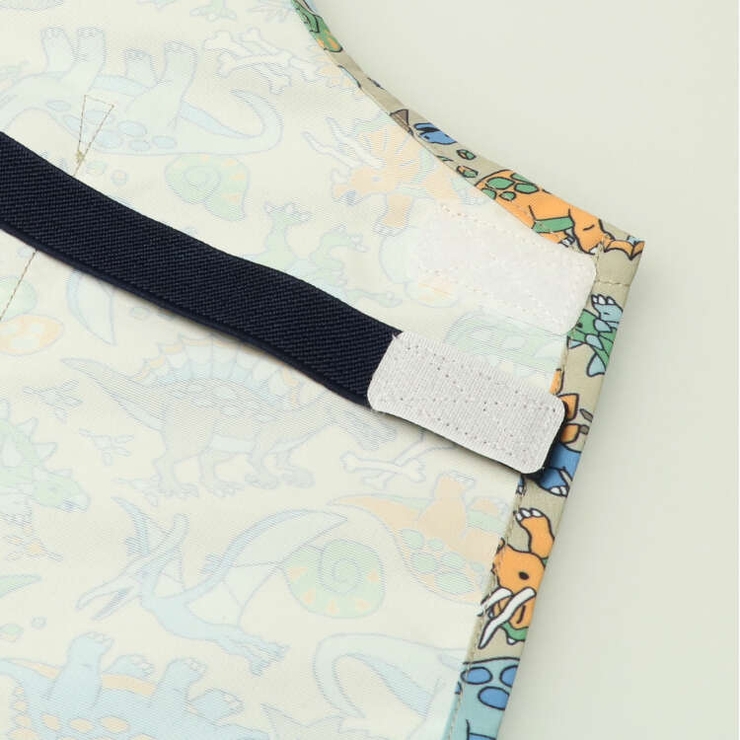 働く車・恐竜総柄エプロン・三角巾セット M，L B13800 | こどもの森e-shop | 詳細画像6 