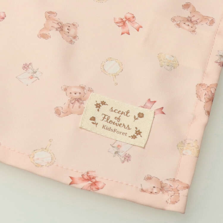 花・くま総柄エプロン・三角巾セット M，L B13802 | こどもの森e-shop | 詳細画像8 