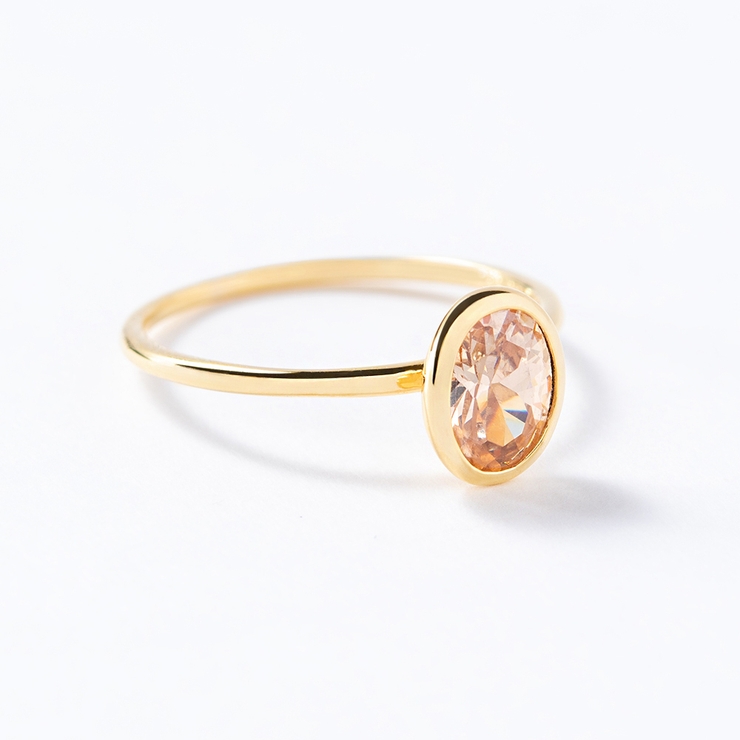 champagne | 【Color stone ring】champagne | Matthewmark 