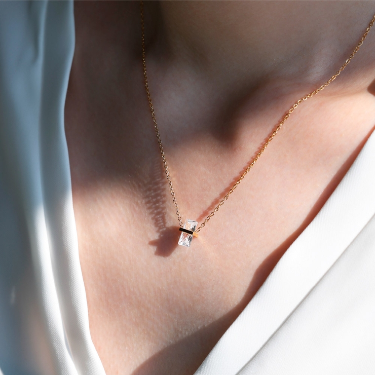 littleクリスタルネックレス | Matthewmark  | 詳細画像3 