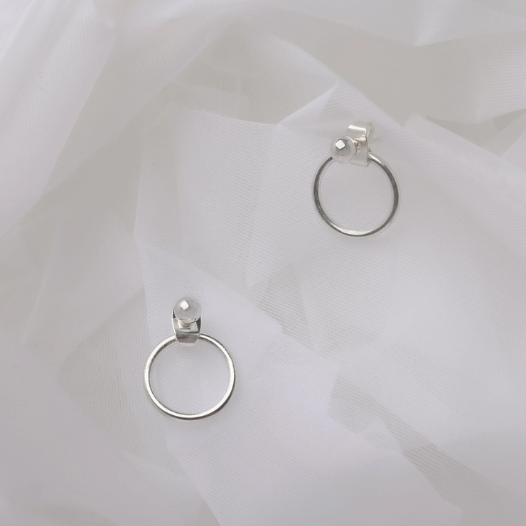 little フルムーンメタルピアス | Matthewmark  | 詳細画像5 