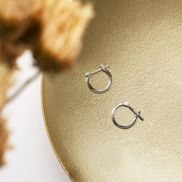 10Kミニフープピアス | Matthewmark  | 詳細画像12 