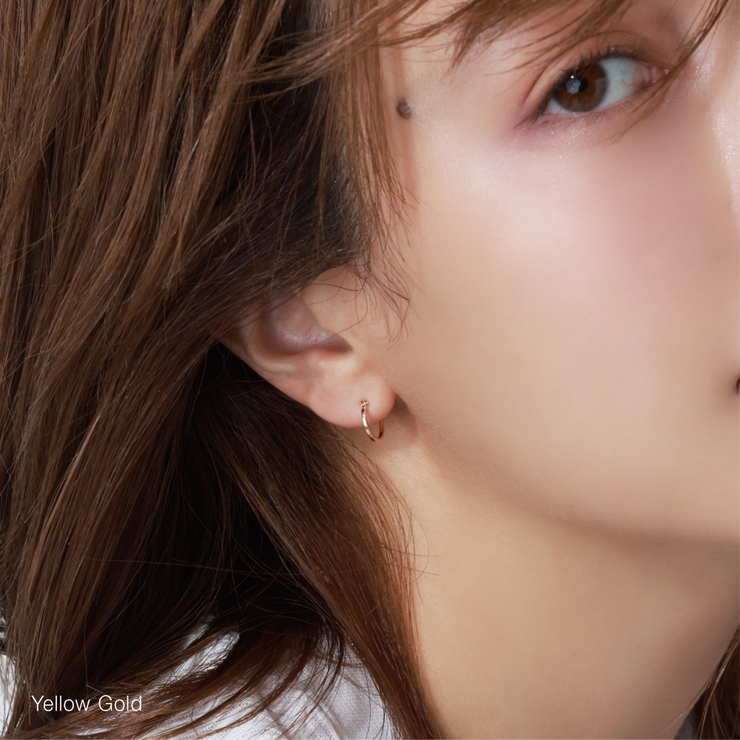 10Kミニフープピアス | Matthewmark  | 詳細画像5 