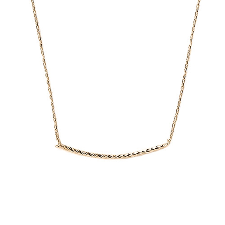 ゴールド | スパイラルネックレス | Matthewmark 