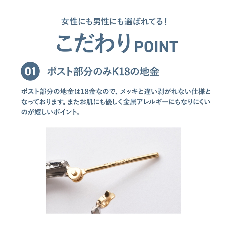 ミニダブルフープピアス | Matthewmark  | 詳細画像7 