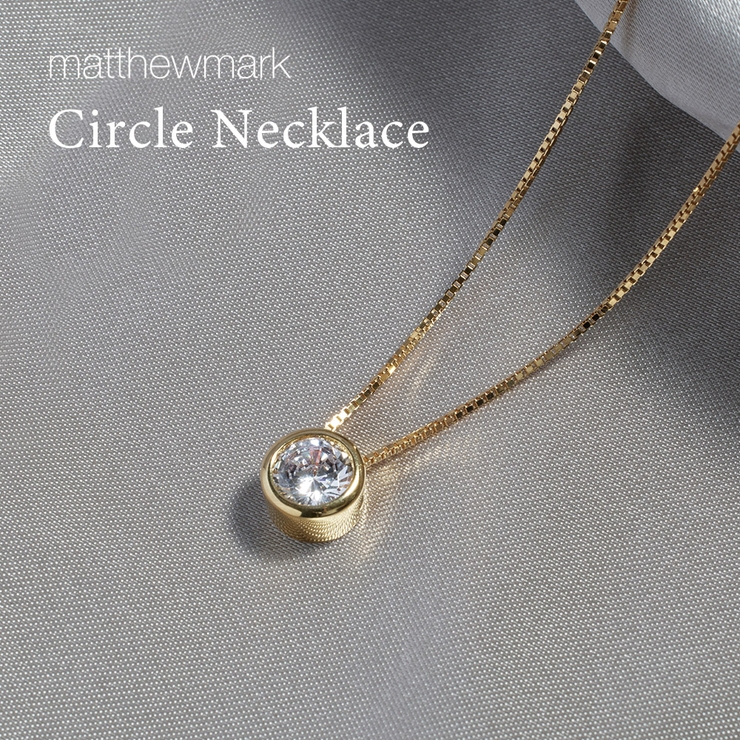 【ファインネックレス】 Circlet Gold | Matthewmark  | 詳細画像1 