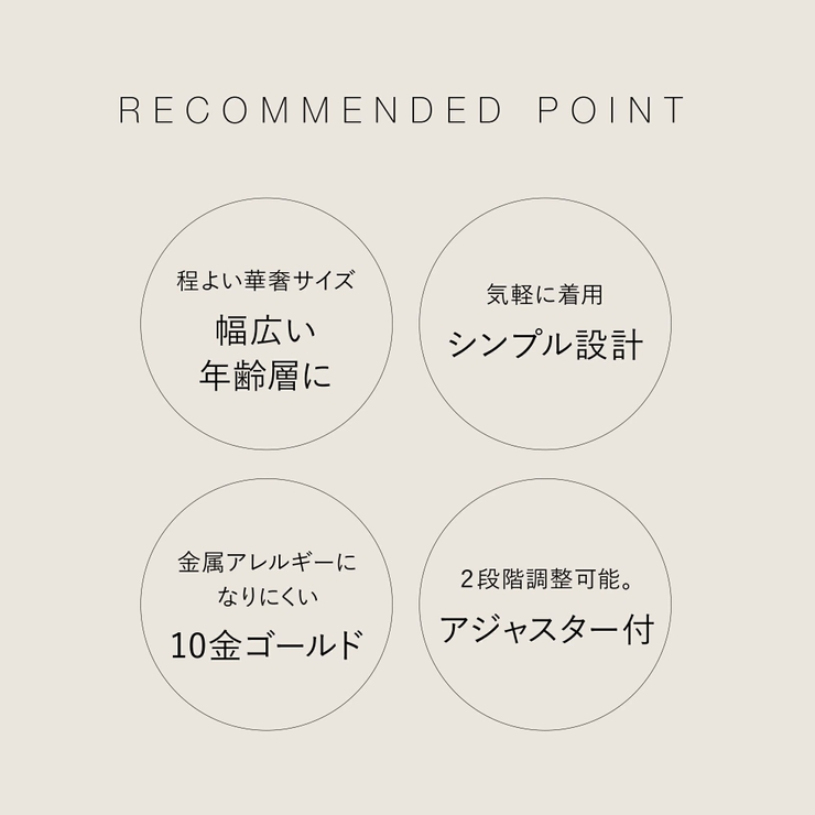 10Kダイヤモンドネックレス ホースシューデザイン | Matthewmark  | 詳細画像3 