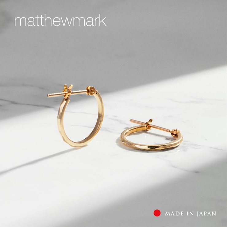 カッティングフープピアス | Matthewmark  | 詳細画像1 