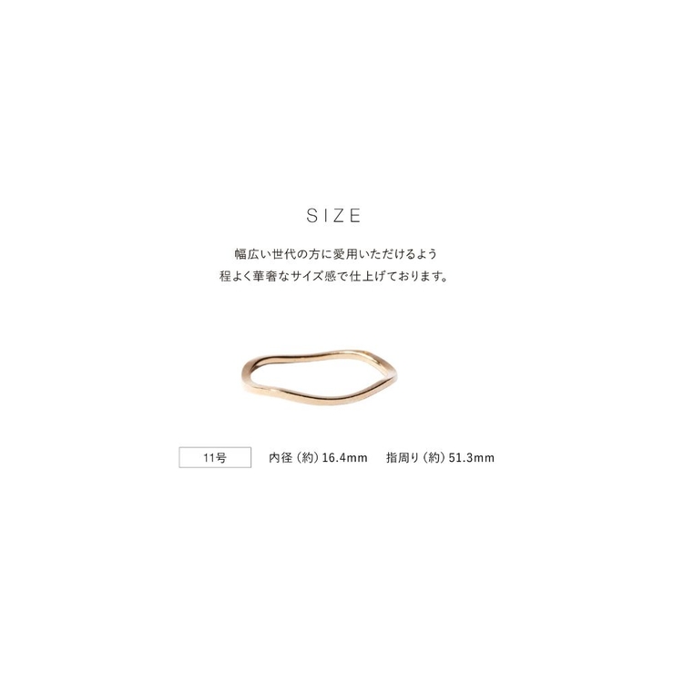 K10ウェーブリング | Matthewmark  | 詳細画像8 