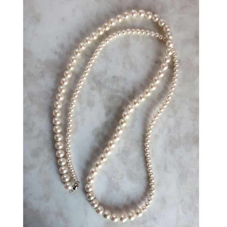 ロングネックレス パール 2連 | Melody　Accessory | 詳細画像4 