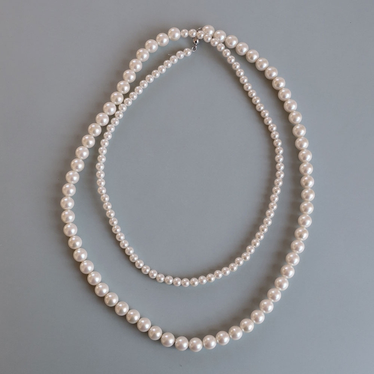 ロングネックレス パール 2連 | Melody　Accessory | 詳細画像3 
