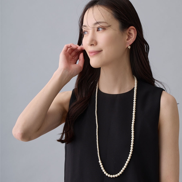 ロングネックレス パール 2連 | Melody　Accessory | 詳細画像8 