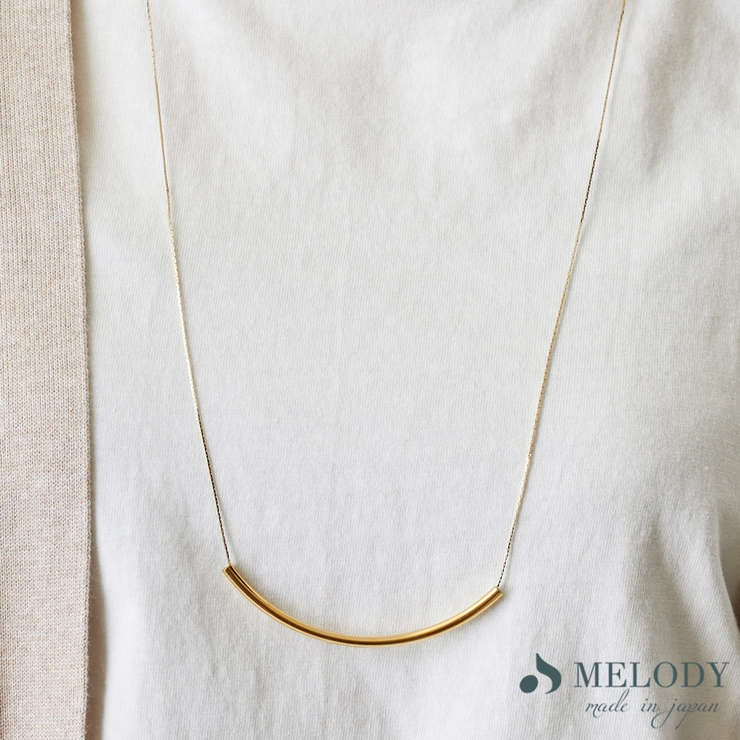 ネックレス カーブ パイプ | Melody　Accessory | 詳細画像1 