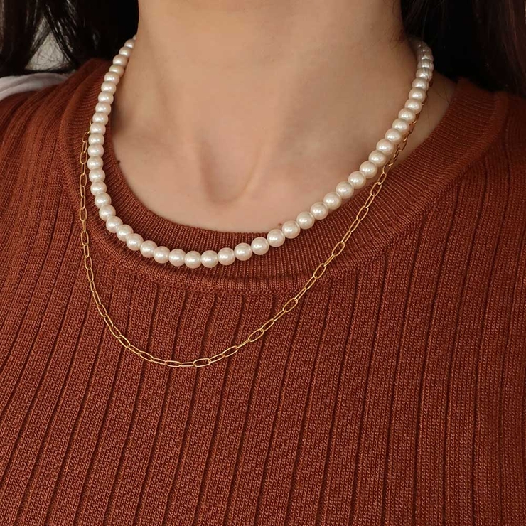 ロングネックレス 日本製 パール | Melody　Accessory | 詳細画像4 