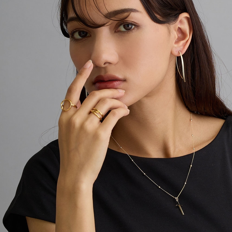 ネックレス 日本製 K18GP | Melody　Accessory | 詳細画像9 