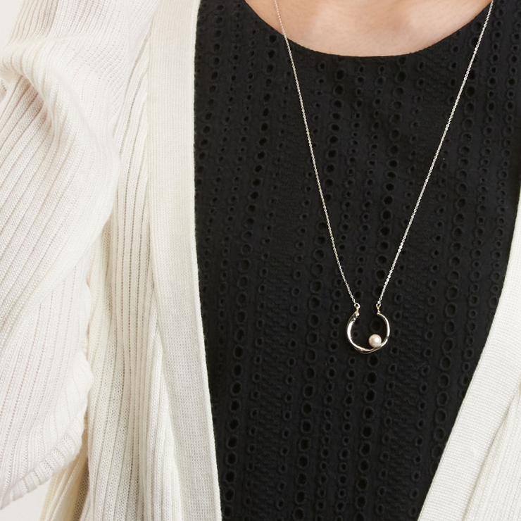 ロングネックレス 日本製 パール | Melody　Accessory | 詳細画像7 