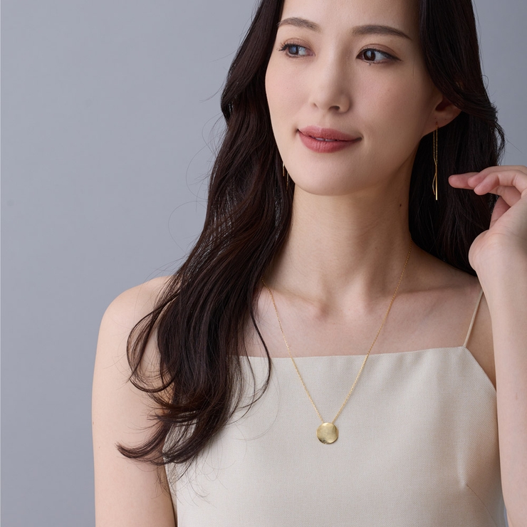 ロングネックレス ネックレス 長さ調節可能[品番：MLOA0002952