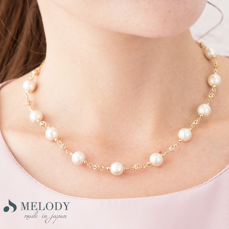 ネックレス コットンパール ペンダント 結婚式 パーティー 品番 Mloa Melody Accessory メロディーアクセサリー のレディースファッション通販 Shoplist ショップリスト