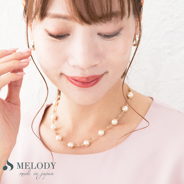ネックレス コットンパール ペンダント 結婚式 パーティー 品番 Mloa Melody Accessory メロディーアクセサリー のレディースファッション通販 Shoplist ショップリスト