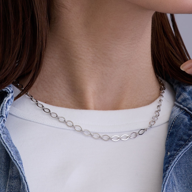 ネックレス チェーンネックレス シルバー | Melody　Accessory | 詳細画像5 