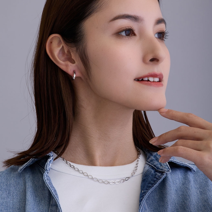 ネックレス チェーンネックレス シルバー | Melody　Accessory | 詳細画像4 