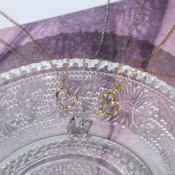 ネックレス オープンハート 日本製 | Melody　Accessory | 詳細画像2 