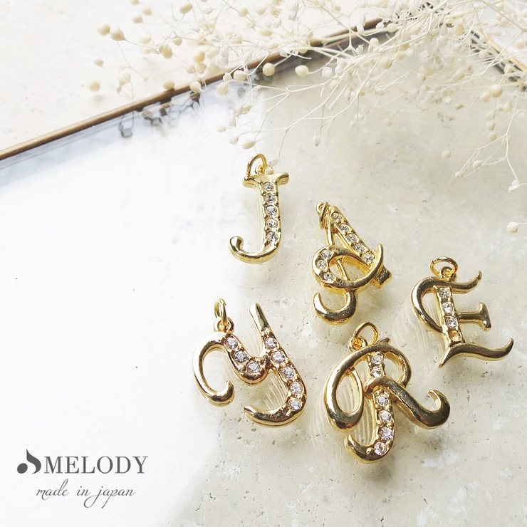 ネックレス イニシャル ペンダント | Melody　Accessory | 詳細画像2 