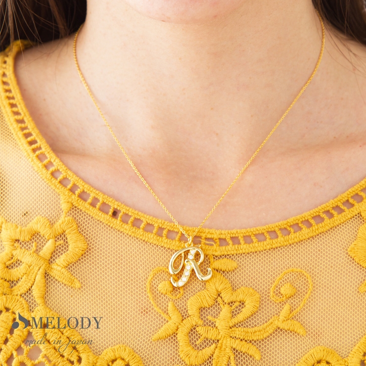 ネックレス イニシャル ペンダント | Melody　Accessory | 詳細画像5 