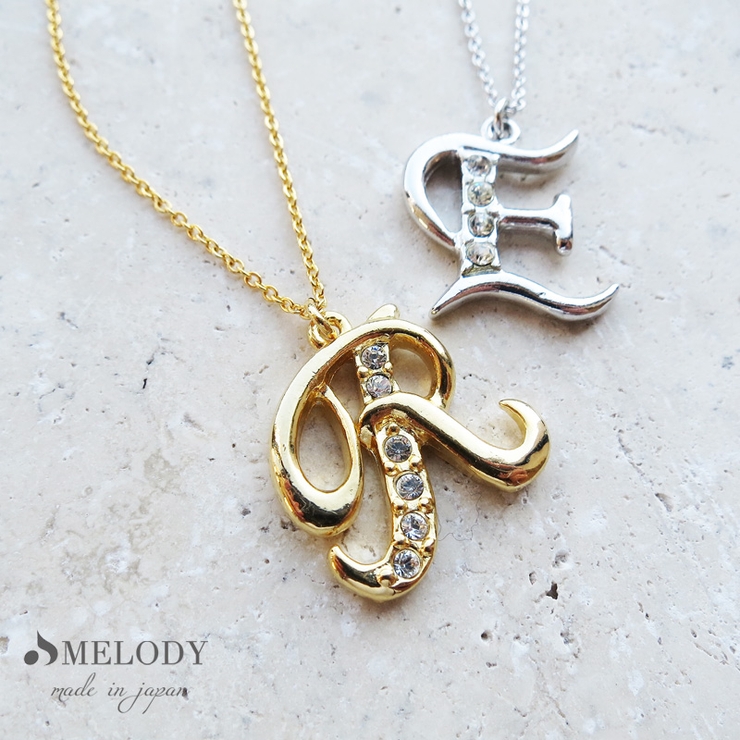 ネックレス イニシャル ペンダント | Melody　Accessory | 詳細画像1 