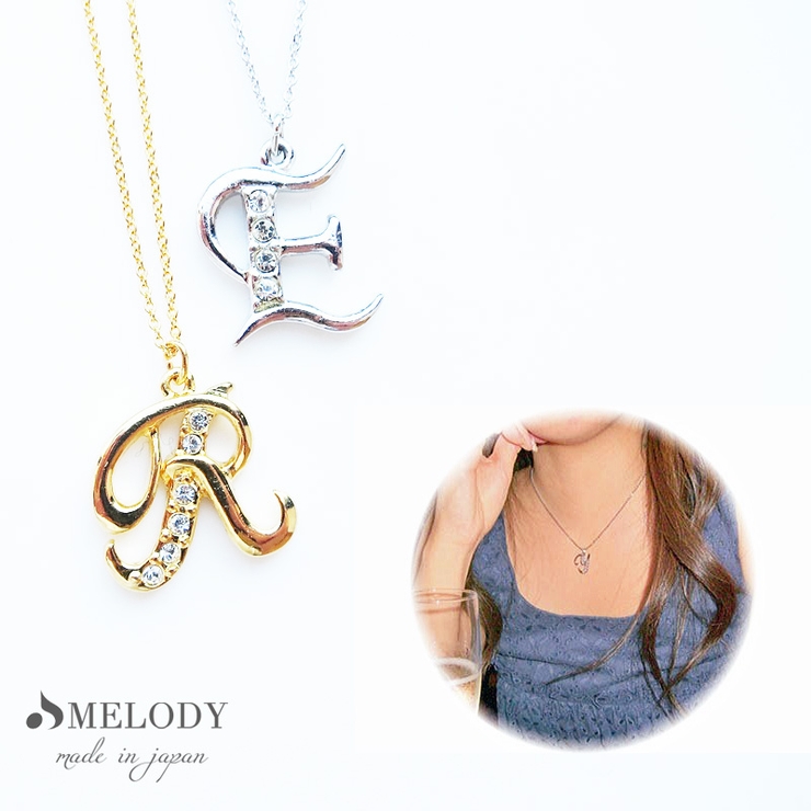ネックレス イニシャル ペンダント | Melody　Accessory | 詳細画像6 
