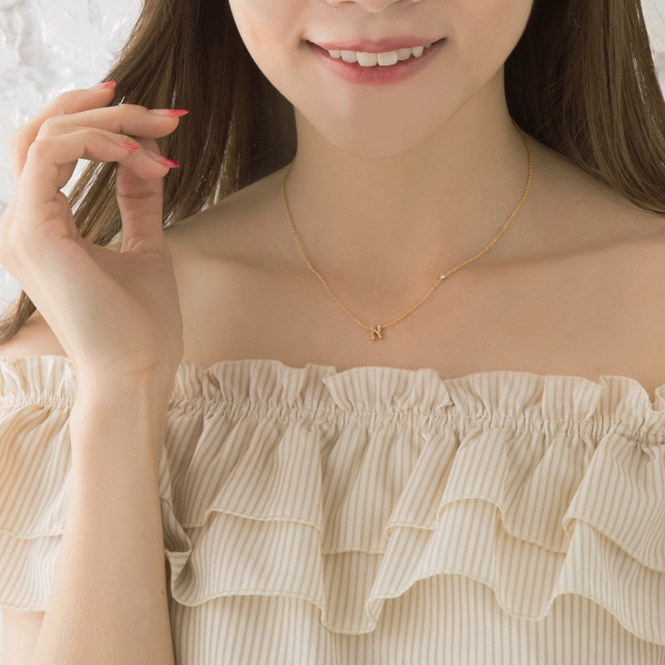 ネックレス イニシャル レディース | Melody　Accessory | 詳細画像9 