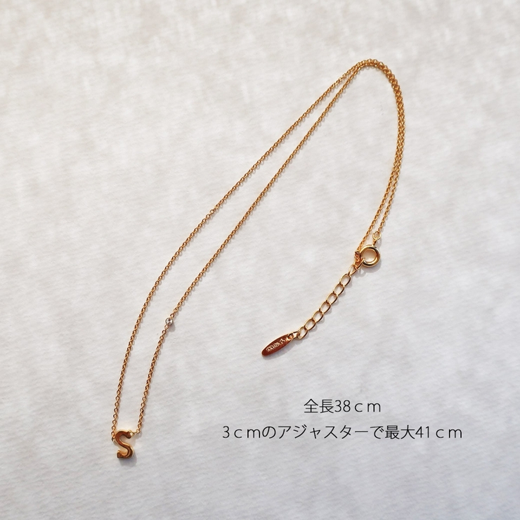 ネックレス イニシャル レディース | Melody　Accessory | 詳細画像4 