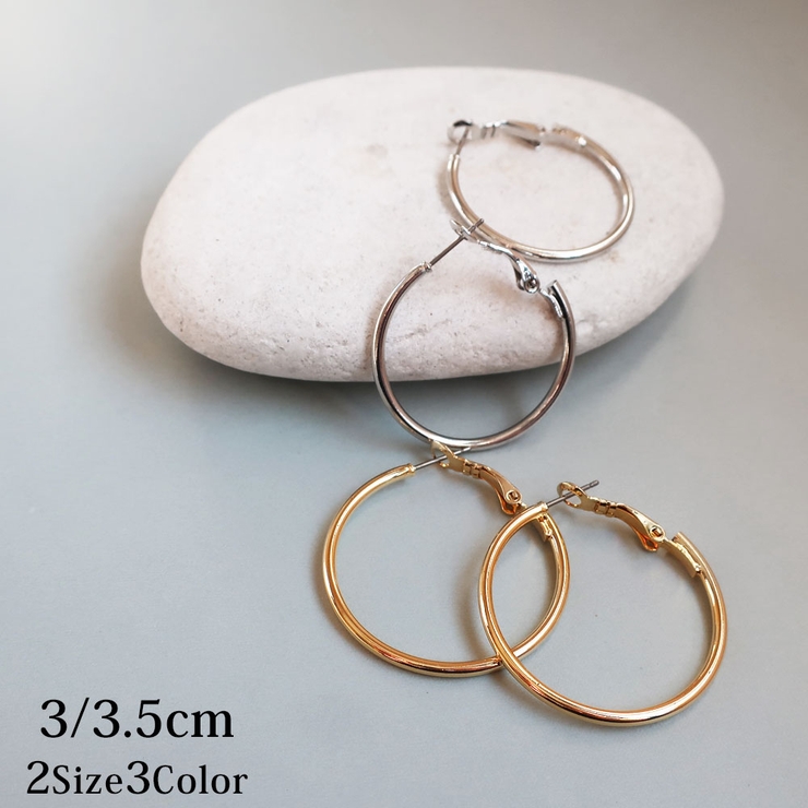 ピアス K18GP フープ | Melody　Accessory | 詳細画像1 