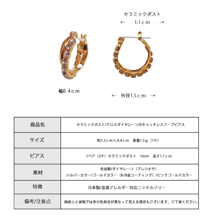 金属アレルギー対応