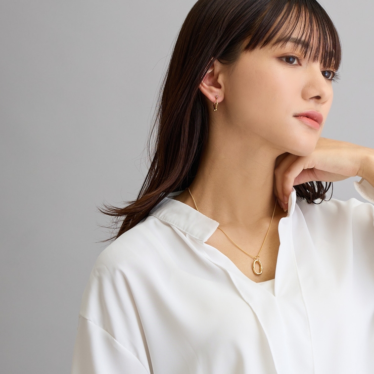 ピアス キャッチレスピアス クロッシングピアス[品番
